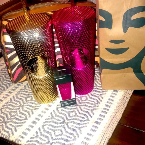 Star Bucks collectors set πRare 4 pc beautiful edition holiday tumblers bundle - Picture 4 of 10